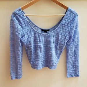 Womens Lace Crop Top